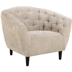 Ebuy24 Ria Sessel Chenille beige.