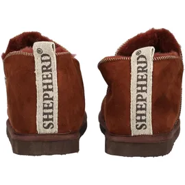 SHEPHERD Hausschuh Rot 45