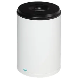Proregal Papierkorb 50 l Weiß