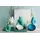 Giftcompany Gift Company Vase/Karaffe Monsieur Carafon Fisch Rainbow Ocean) 25cm - Blau
