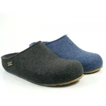 HAFLINGER Grizzly Michel Pantoffeln Blau 48