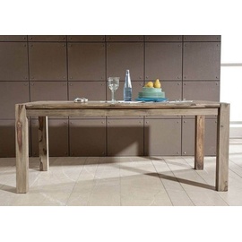 Massivmoebel24 Esstisch Sheesham 140x90x76 grau geölt nature grey 503