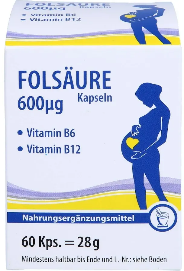 Pharma Peter FOLSÄURE KAPSELN Vitamine