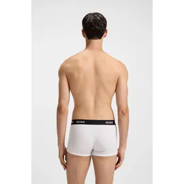 Hugo Boxershorts unifarben weiß L 3er Pack