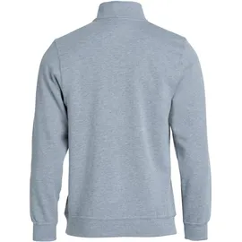 Clique Basic Halb-Zip Sweatshirt Grau M