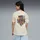 Puma T-Shirt "MID 90s Relaxed Graphic T-Shirt Mädchen", Kinder, Gr. 128, beige (alpine snow weiß), Obermaterial: 100% Baumwolle. Rippe: 20% Polyester, 80% Baumwolle, relaxed fit, Rundhals, Shirts T-Shirt