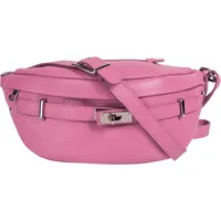 Samantha look Gürteltasche echt Leder, Made in Italy
