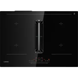 Klarstein Induktionskochfeld mit Dunstabzug 72 cm Schwarz