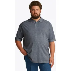 Poloshirt »BT-PIQUE MICROPRINT REG POLO-B«, in Großen Größen, Logostickerei, Gr. XXL, Desert Sky, , 12687100-XXL