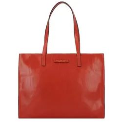 The Bridge Shopper Tasche Leder 36 cm  lila