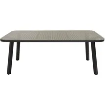 venture home Gartentisch Paola 0 x 0 x 0 cm Schwarz