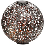 Dehner Luanda, Ø 30 cm, Metall, silber/kupfer