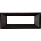 STRAPUBOX AR 3,5A Frontrahmen Schwarz Passend für (Display): LC-Display 3.5-stellig Kunststoff