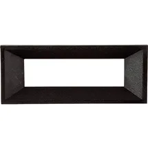 STRAPUBOX AR 3,5A Frontrahmen Schwarz Passend für (Display): LC-Display 3.5-stellig Kunststoff