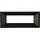 STRAPUBOX AR 3,5A Frontrahmen Schwarz Passend für (Display): LC-Display 3.5-stellig Kunststoff