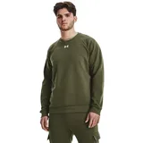 Under Armour UA RIVAL Fleece Crew MARINE OD green, XXL