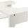 Relaxdays Toilettenhocker Bambus 18,5 x 43,5 x 28 cm Weiß