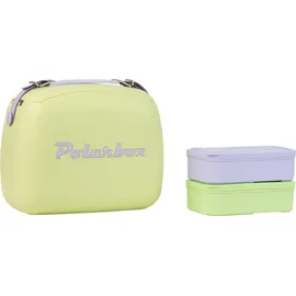 POLARBOX Lunchbox 6 l Grün Pop Details Blau