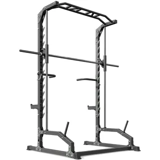 Marbo Sport Smith-Maschine mit Klimmzugstange und Dip-Griffen MS-U105 2.0 Schwarz
