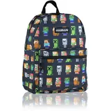 Minecraft Teen Backpack Multi Character, 31 x 30 x 5 cm