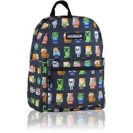 Minecraft Teen Backpack Multi Character, 31 x 30 x 5 cm