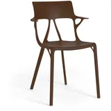 Kartell - AI Stuhl, mocha brown