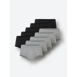 Witt Weiden Slip grau / schwarz 14 10er Pack