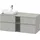 Duravit D-Neo Konsolenwaschtischunterbau wandhängend Betongrau Matt 1400x550x664 mm à DE4970L7007000 DE4970L70070000,