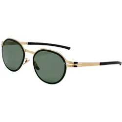 IC Berlin Herren Sonnen Brille Gelb einfarbig - 01
