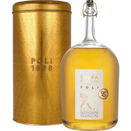 Poli Distillerie Sarpa Oro Big Mama Jacopo Poli Grappa di Poli 40% vol., 3l in Tinbox