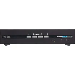 ATEN Sicherer KVM-Switch mit 4 USB-HDMI-Dual Display (PSD PP v4.0-konform), 3840