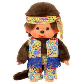 Sekiguchi Monchhichi Junge Flower Power 20 cm Bunt