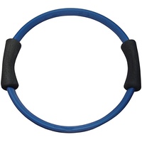 Best Sporting Pilates Power Toning-Ring 37cm in blau I Widerstand Mittel I Fitnessring mit Schaumstoffgriffen I Trainiert besonders die Brust-, Arm-, Bein- und Bauchmuskeln I Inkl. Übungsanleitung
