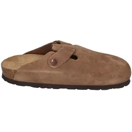 ROHDE Damen Clog Leder Pantolette robust klassisch Schnalle Alba 6071, Größe:39 EU,