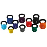 Neopren-Kettlebell, 32 kg - Schwarz