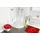 Sanilo Badaccessoire-Set »Rosen«, (Komplett-Set, 3 tlg.), bestehend aus WC-Sitz, Badteppich und Waschbeckenstöpsel