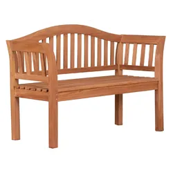 Gartenbank Avignon Classic 130 cm Teak Braun