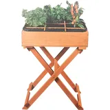 Parkside Kräuter Hochbeet 58 x 38 x 75 cm Braun