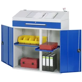 Rau Beistellschrank-Stehpult - Modell 02 BxTxH 1100x520x1110/1220mm