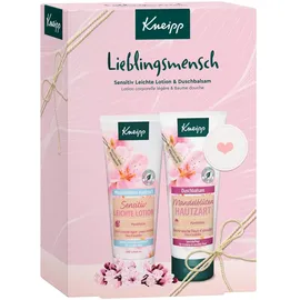 Kneipp Geschenkset Lieblingsmensch Duschbalsam 200 ml + Körperlotion 200 ml