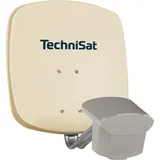 TechniSat Multytenne QuattroSat beige + Twin LNB