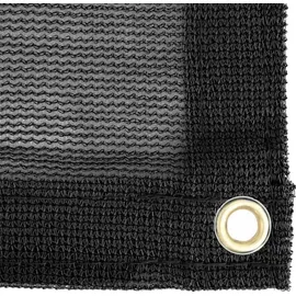 vidaXL Anhängernetz 3 x 6 m Schwarz