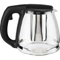 HI Teekanne Glas-Teekanne Maße: (BxTxH) ca. 18,5 x 13 x 15 cm Hi 1,2 Liter weiß