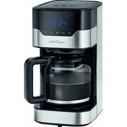 ProfiCook PC-KA 1169 Kaffeemaschine silber/schwarz