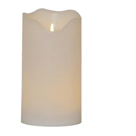 Star Trading LED-Kerze Flamme Grand 30 cm weiß