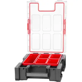 QBRICK Organizer Werkzeugorganizer 4 l Rot/Schwarz 364 x 264 x 106 mm