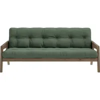 Karup Design "Grab, Schlafsofa carob/olive green 204x93x90 cm", - 204x130x40 cm