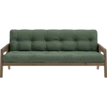 Karup Design "Grab, Schlafsofa carob/olive green 204x93x90 cm", - 204x130x40 cm