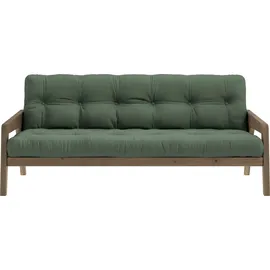 Karup Design "Grab, Schlafsofa carob/olive green 204x93x90 cm", - 204x130x40 cm