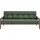 Karup Design "Grab, Schlafsofa carob/olive green 204x93x90 cm", - 204x130x40 cm